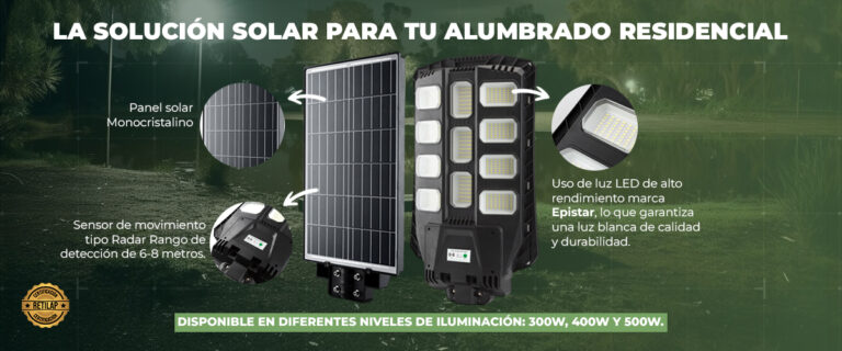 Lámpara Solar NSGL06-500